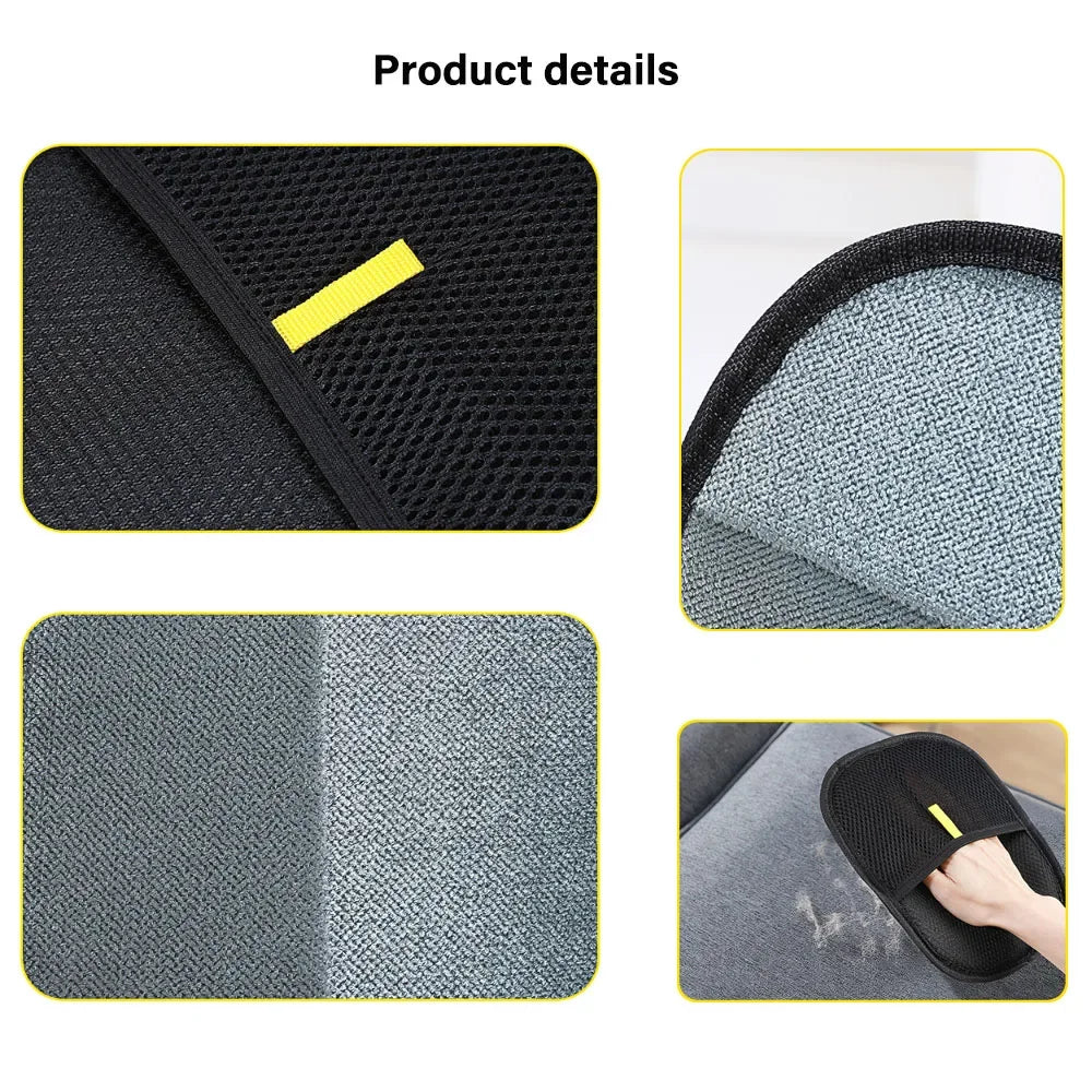 Pet Grooming Gloves Static Dedusting Brush Pet Hair Remover Brush Removing Dog Cat Hair From Sofa Carpet Clothes Pet Products