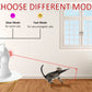 Automatic Rechargeable Cat Laser Toy: Interactive Motion-Activated Indoor Pet Toy with Slow & Fast Modes